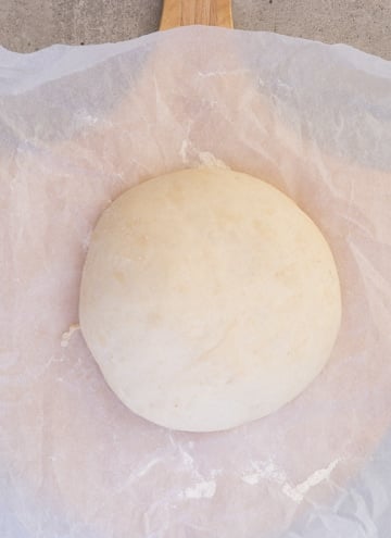 dough after rising
