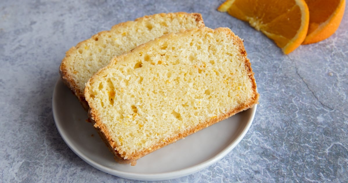 Simple Orange Madeira Cake - Breads and Sweets